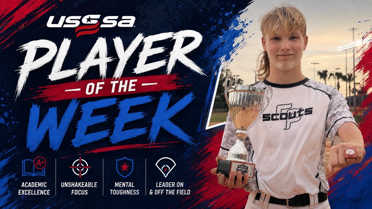 Brady Begley, USSSA Player of the Week, Central Florida Scouts.