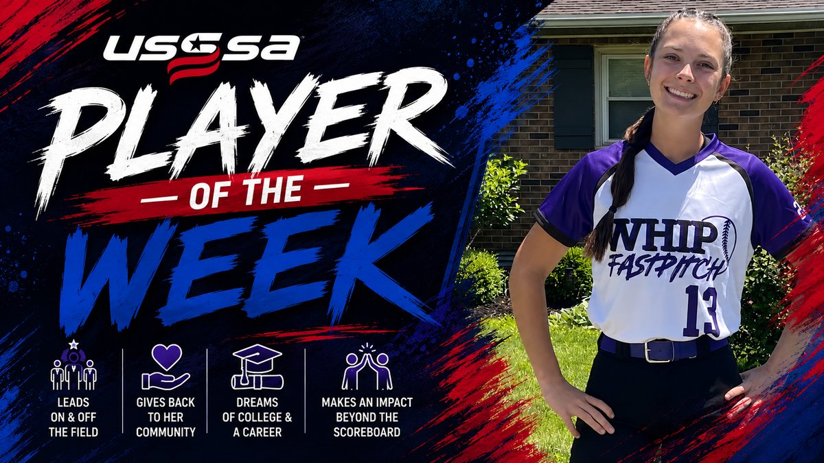 Karlee Schwartz, USSSA Player of the Week, Whip Fastpitch '09.